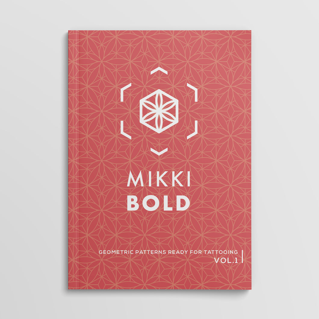 Geometric Patterns Ready For Tattooing. Vol 1 by Mikki Bold